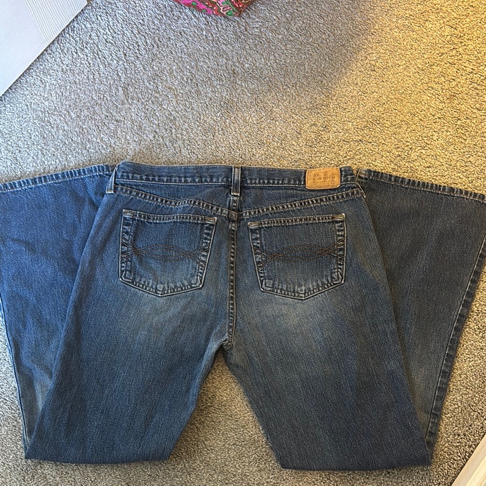 Vintage Abercrombie & Fitch Blue Boot Cut Jeans
